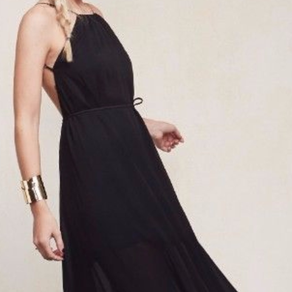 Reformation Jezebelle Maxi Dress Backless
